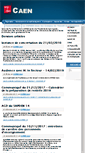 Mobile Screenshot of caen.snpden.net